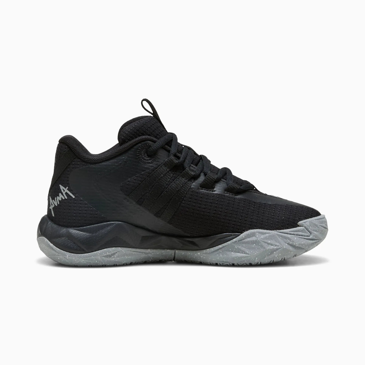PUMA Black-Cool Mid Gray