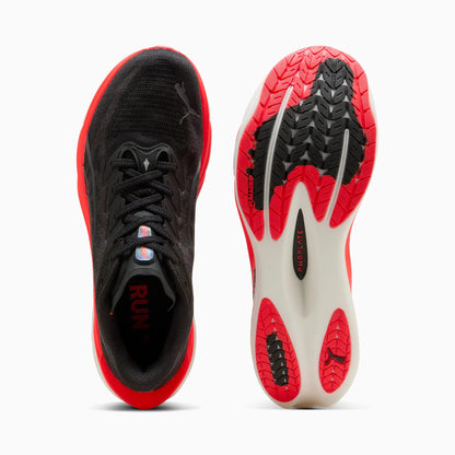 PUMA Black-Ultra Red