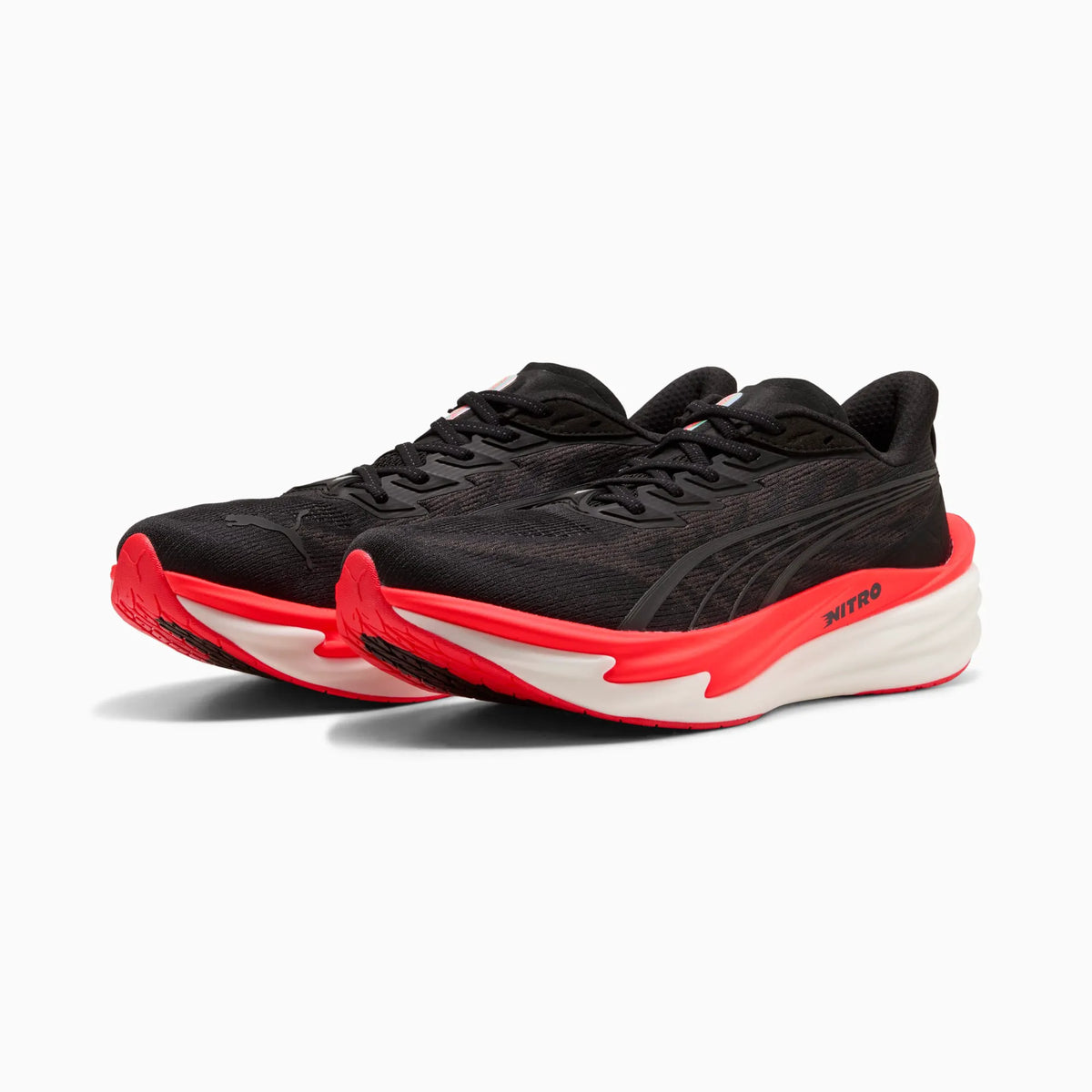 PUMA Black-Ultra Red