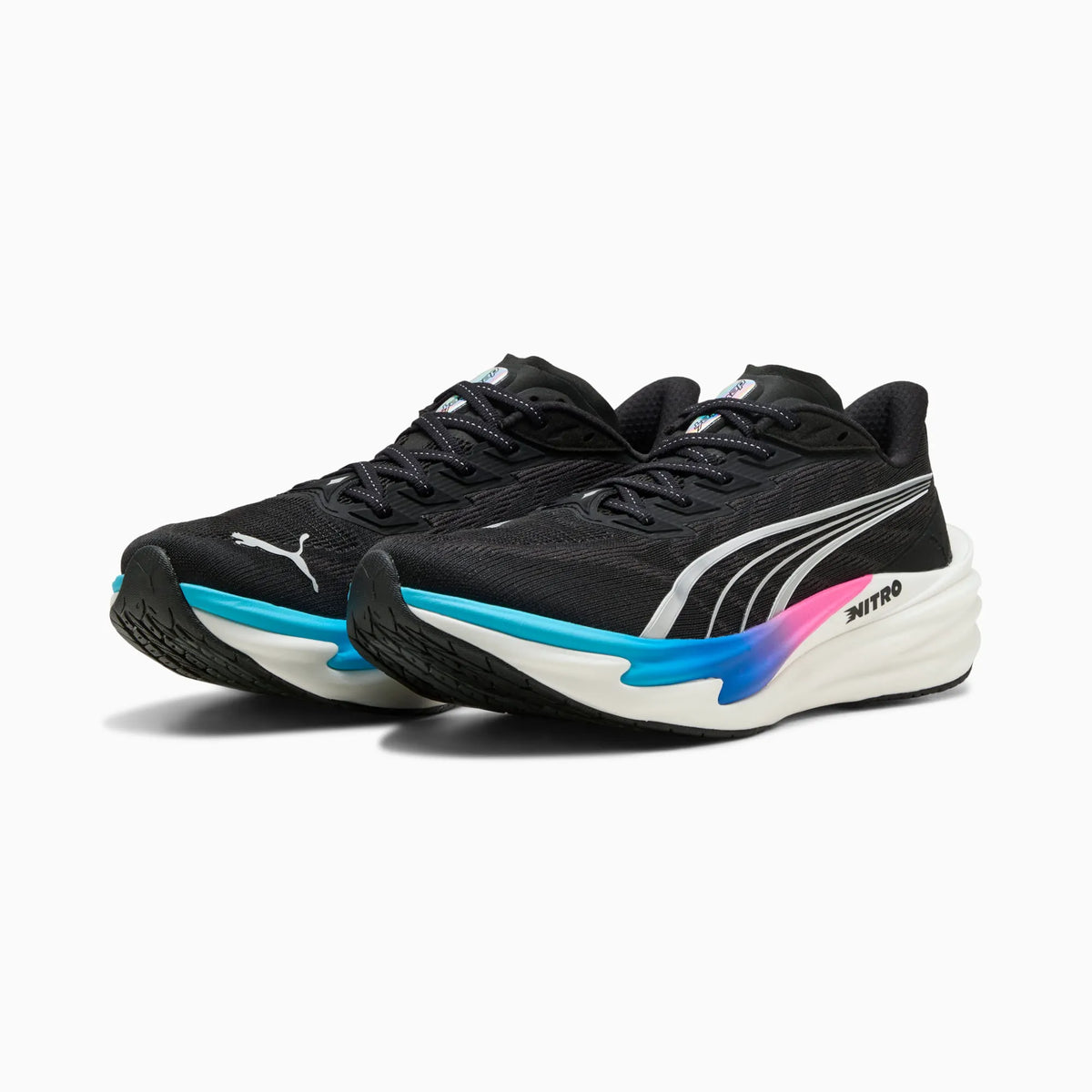PUMA Black-Flat Dark Gray-PUMA Silver
