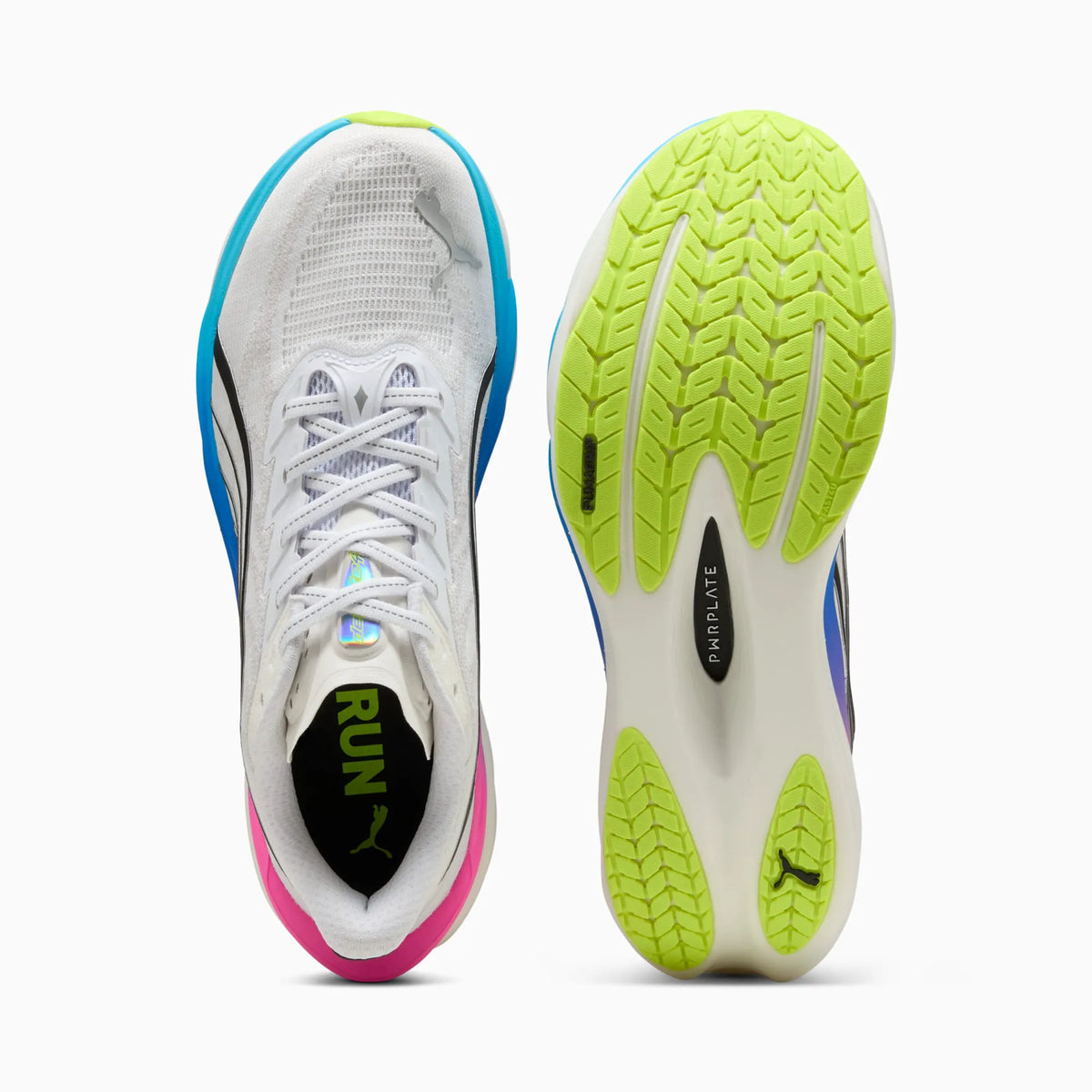 PUMA White-Poison Pink-Ultra Blue