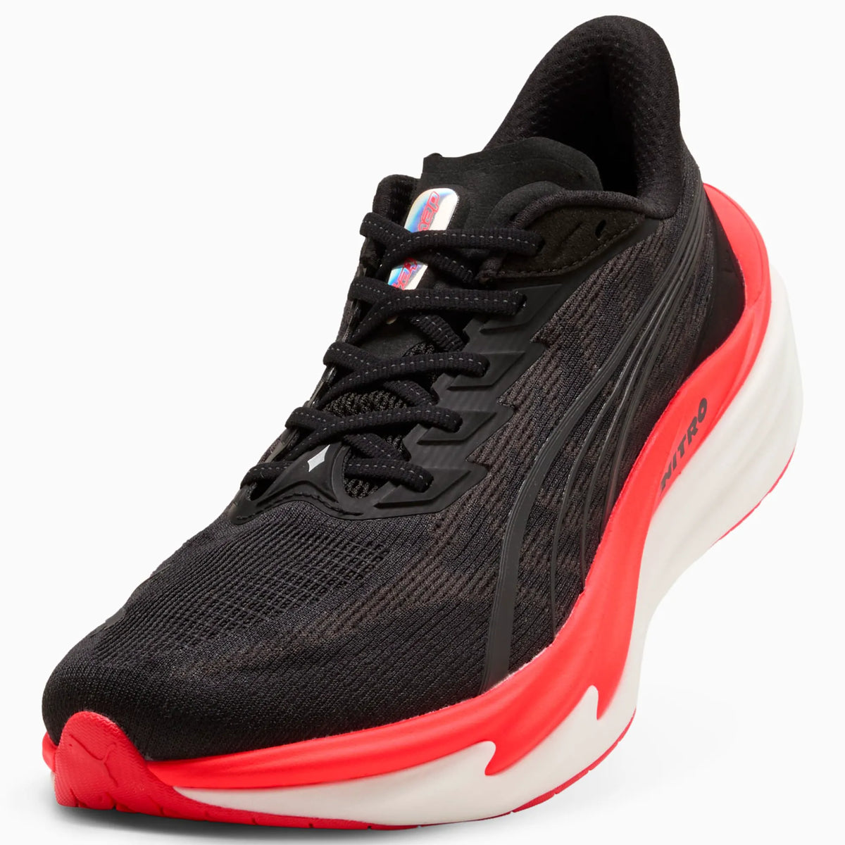 PUMA Black-Ultra Red