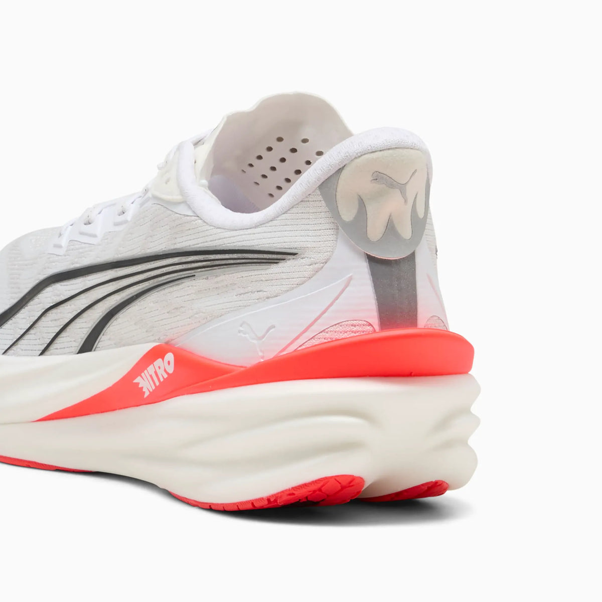 PUMA White-Ultra Red