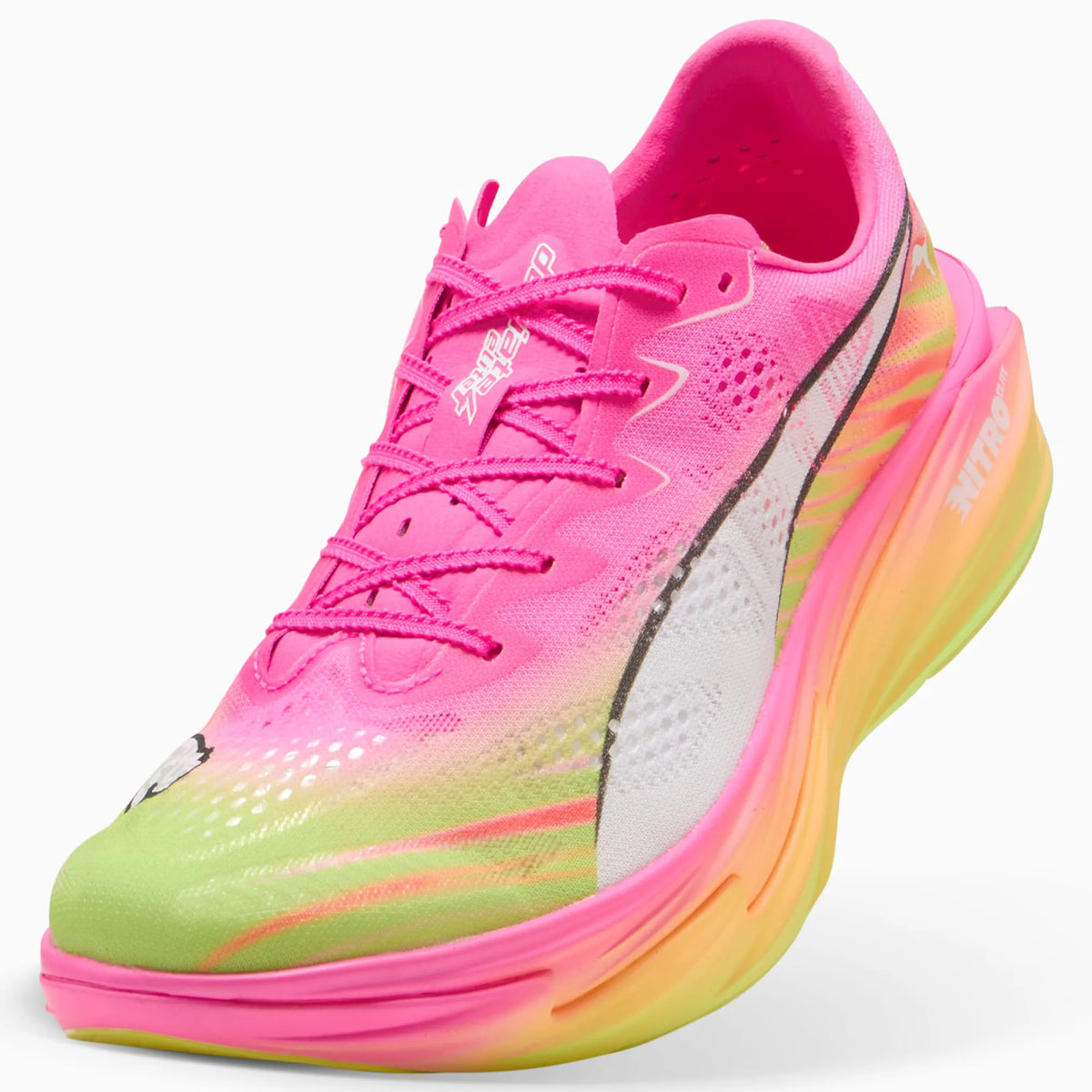 Poison Pink-Yellow Alert-Bright Aqua