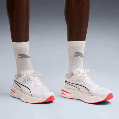 PUMA White-Ultra Red-PUMA Silver