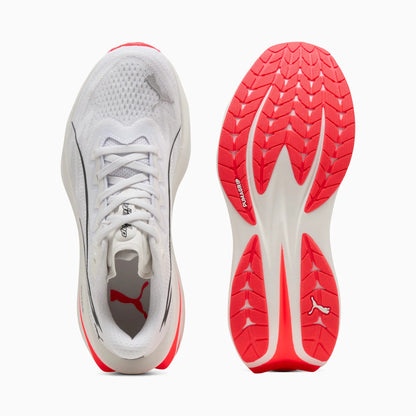 PUMA White-Ultra Red