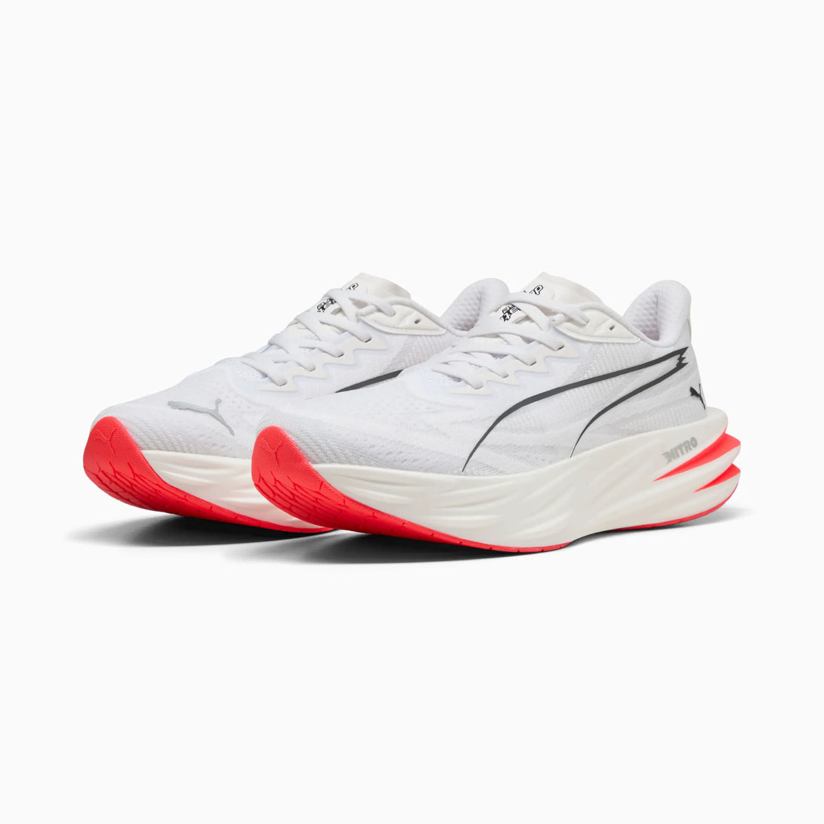 PUMA White-Ultra Red