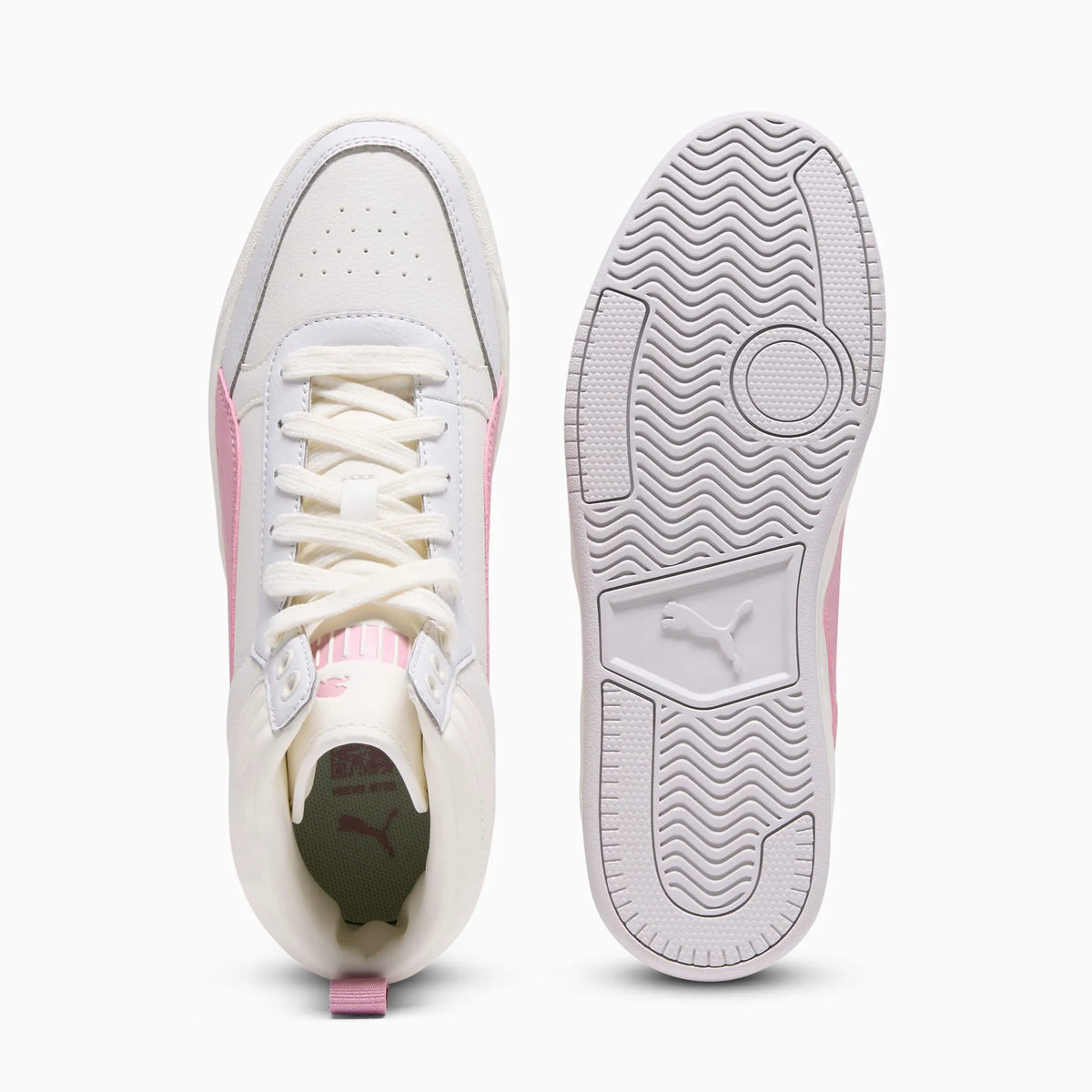 Warm White-Poised Pink-Feather Gray