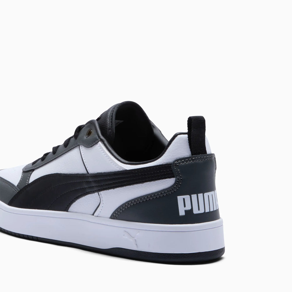PUMA White-PUMA Black-Shadow Gray