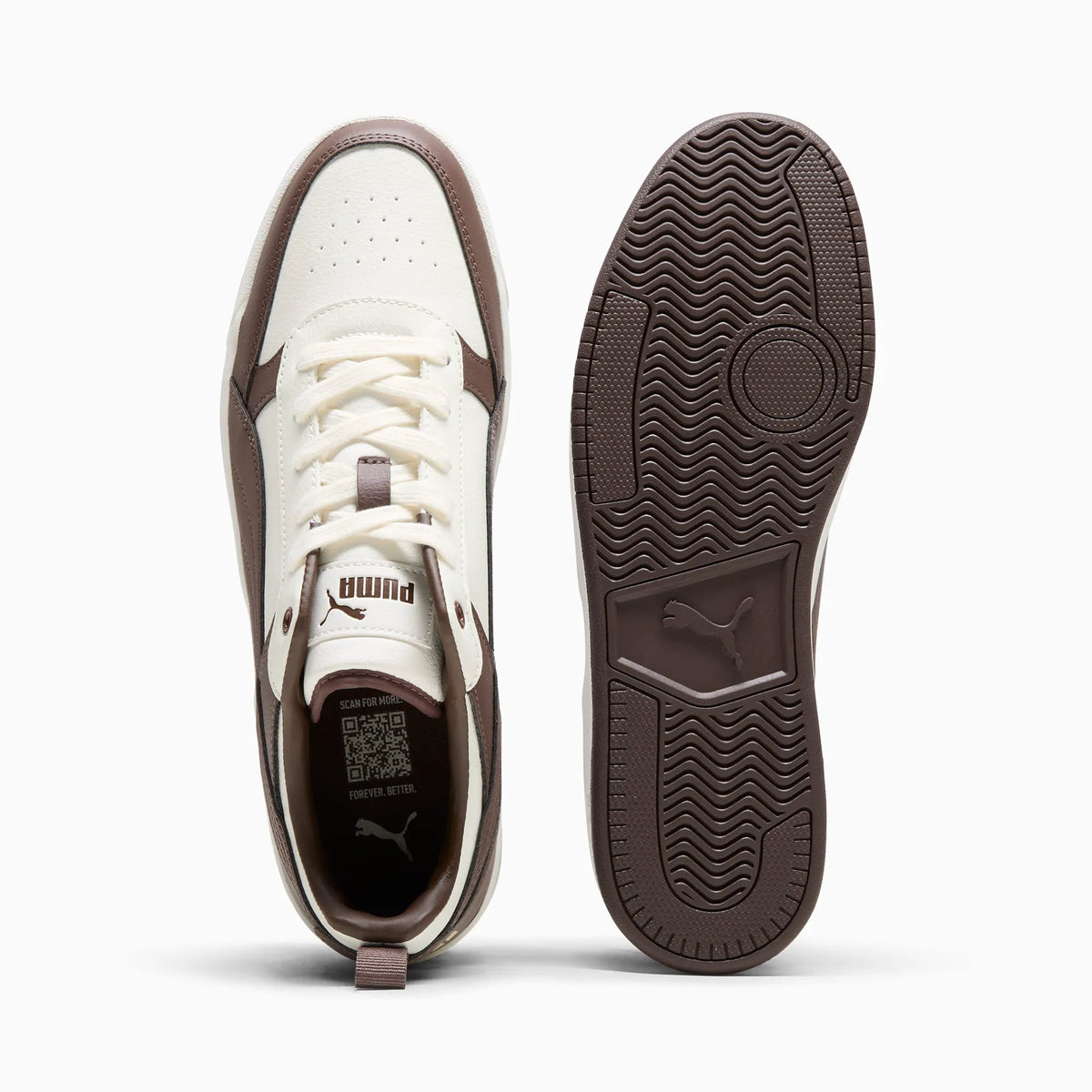 Warm White-Chestnut Brown