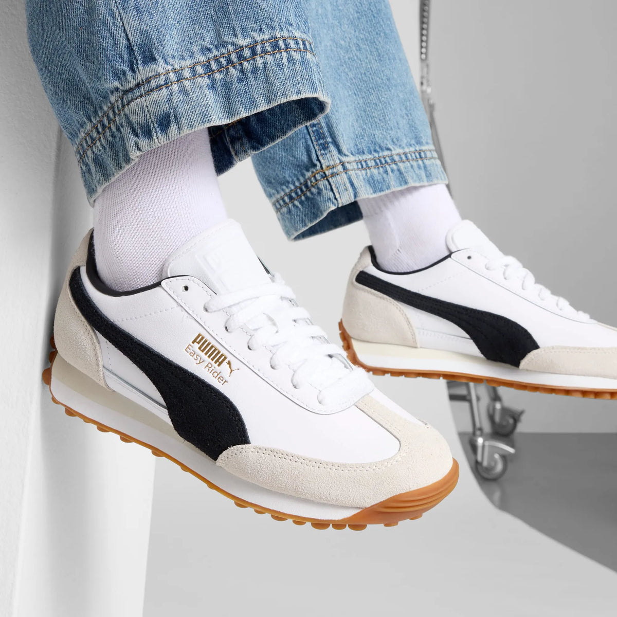 PUMA White-PUMA Black