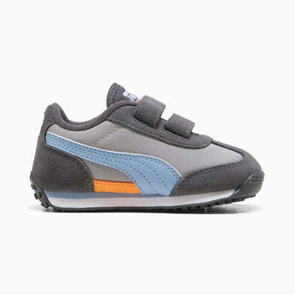 Gray Echo-Chambray Blue