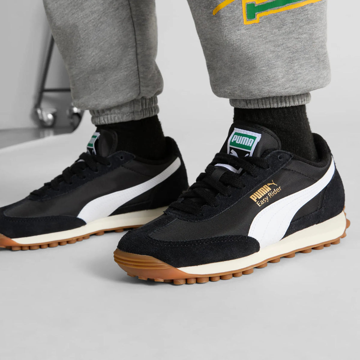 PUMA Black-PUMA White