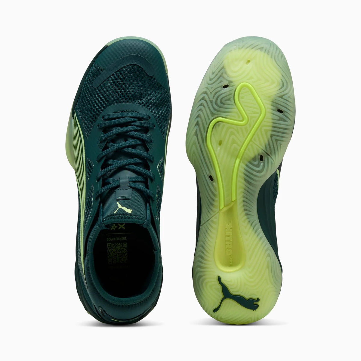 Green Terrain-Fizzy Light-PUMA White-PUMA Silver