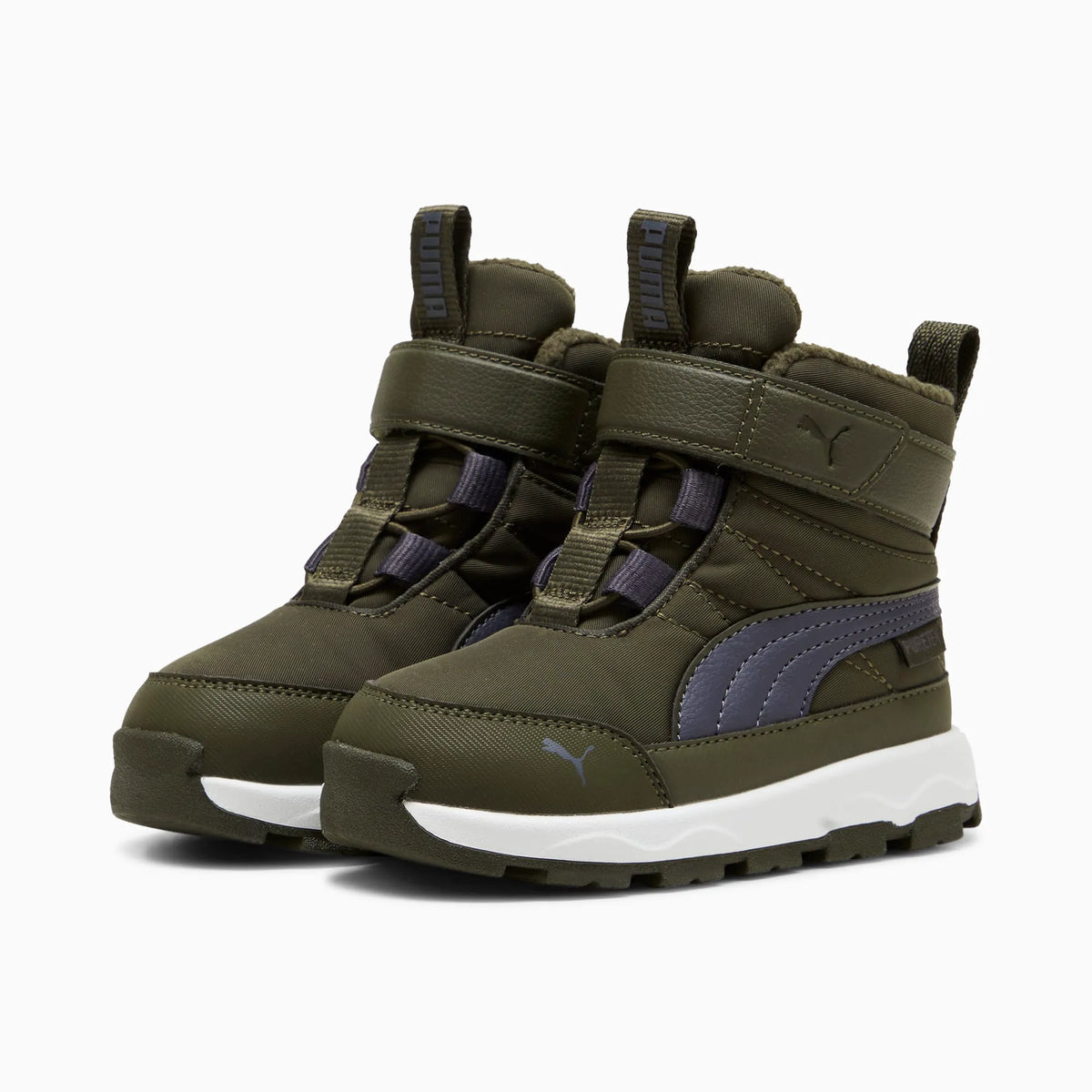 Dark Olive-Galactic Gray-PUMA White