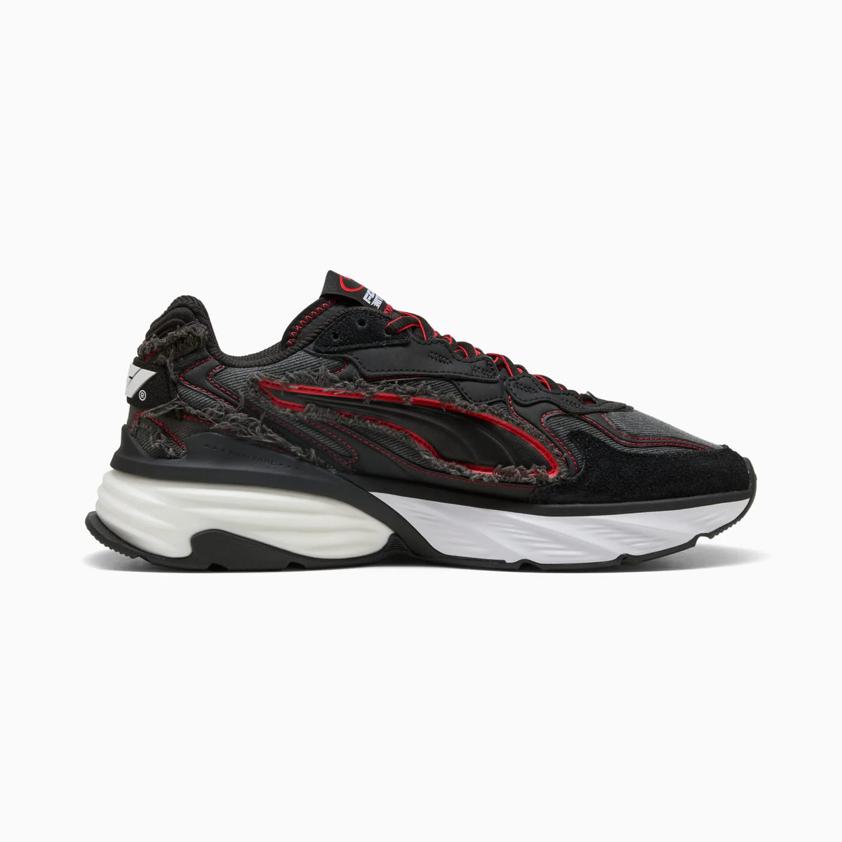 PUMA Black-Pop Red