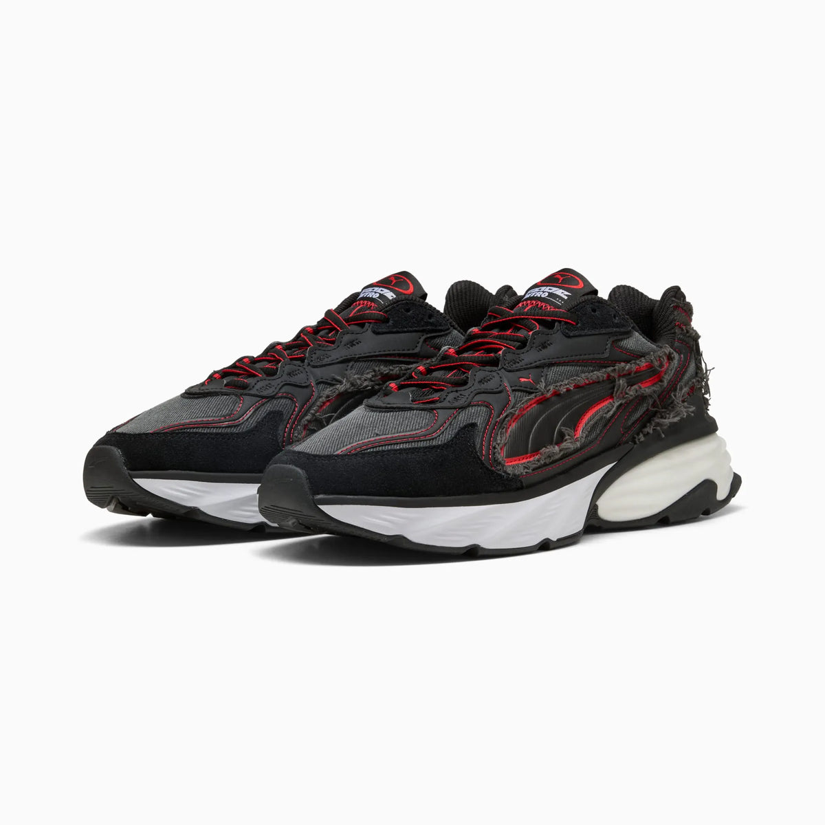 PUMA Black-Pop Red