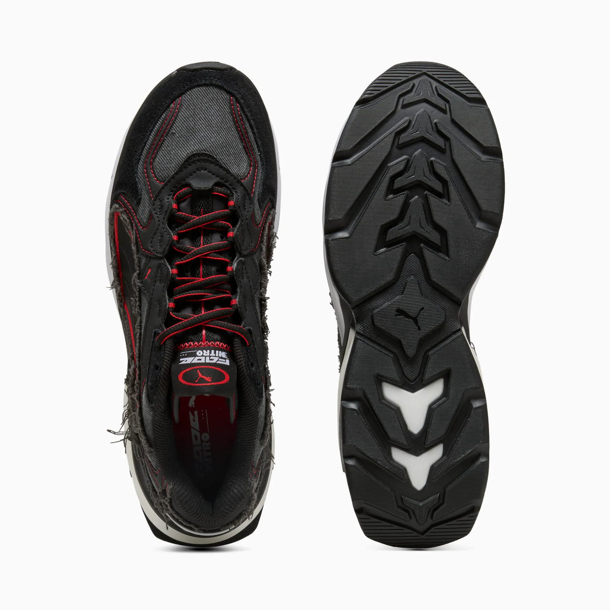 PUMA Black-Pop Red