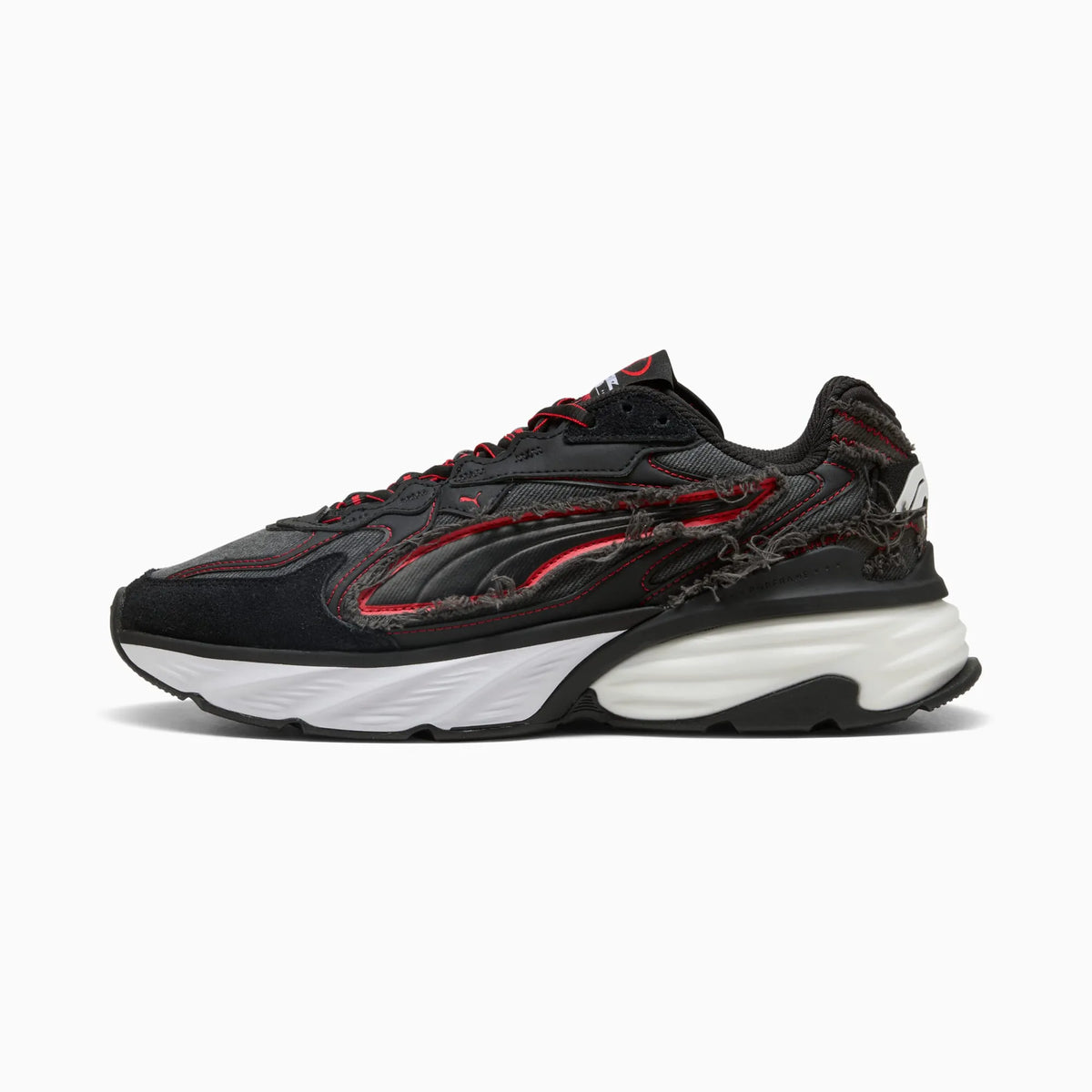 PUMA Black-Pop Red
