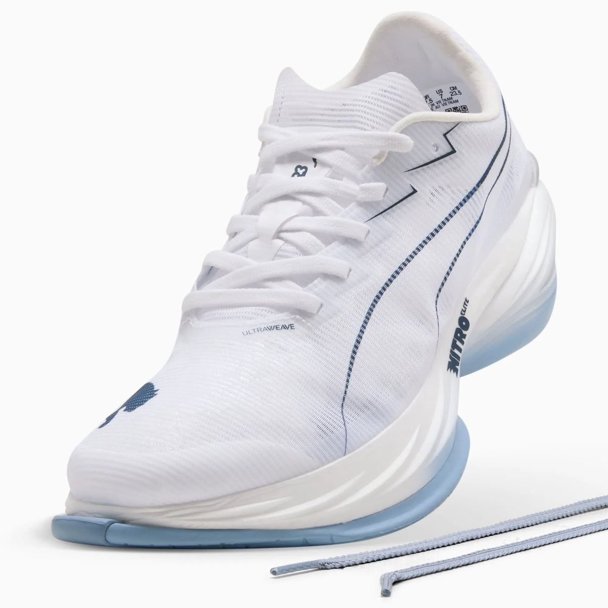 PUMA White-Chambray Blue