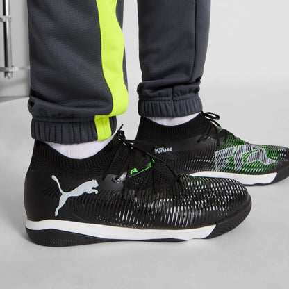 PUMA Black-Cool Light Gray-Fluo Green