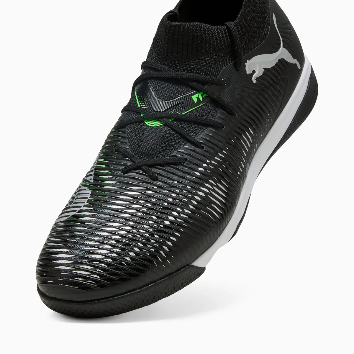 PUMA Black-Cool Light Gray-Fluo Green