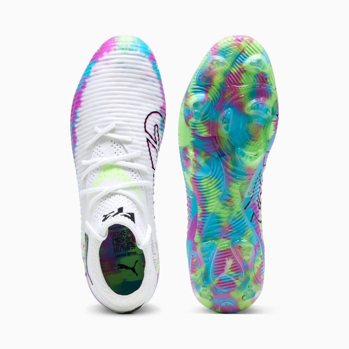 PUMA White-Fizzy Apple-Bright Aqua-Pure Magenta