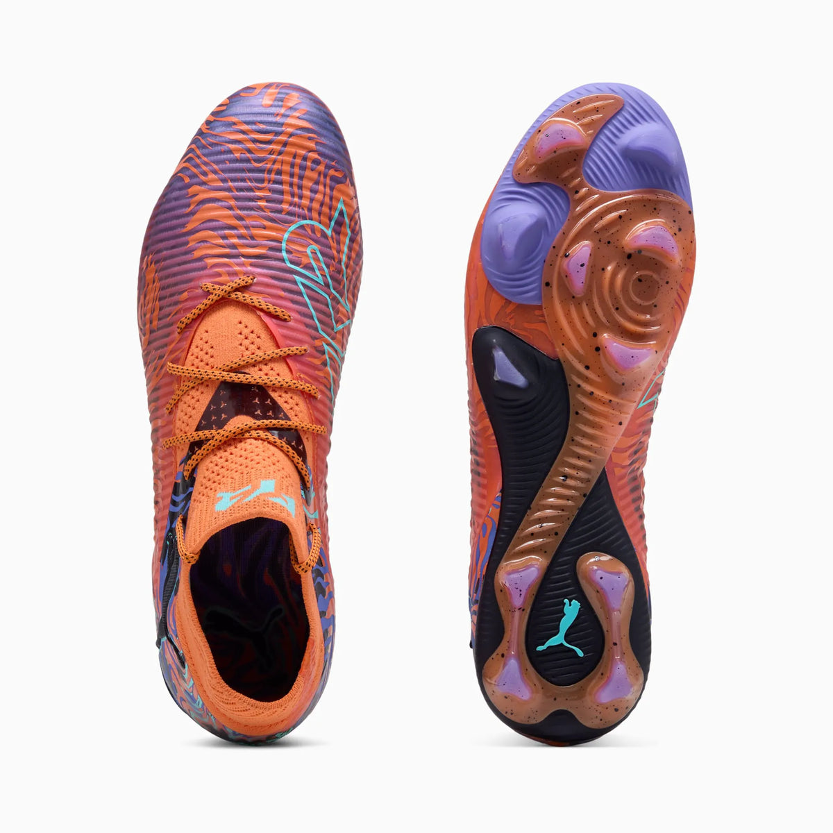 Orange Poppy-Dark Amethyst-Electric Peppermint-PUMA Black