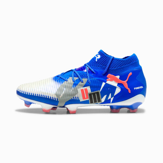 PUMA White-Ultra Blue-Feather Gray-PUMA Black-Glowing Red