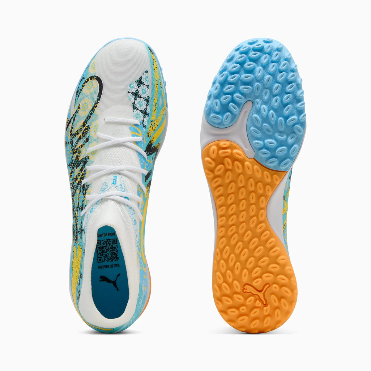 PUMA White-Vibrant Blue-Sun Stream-Light Aqua