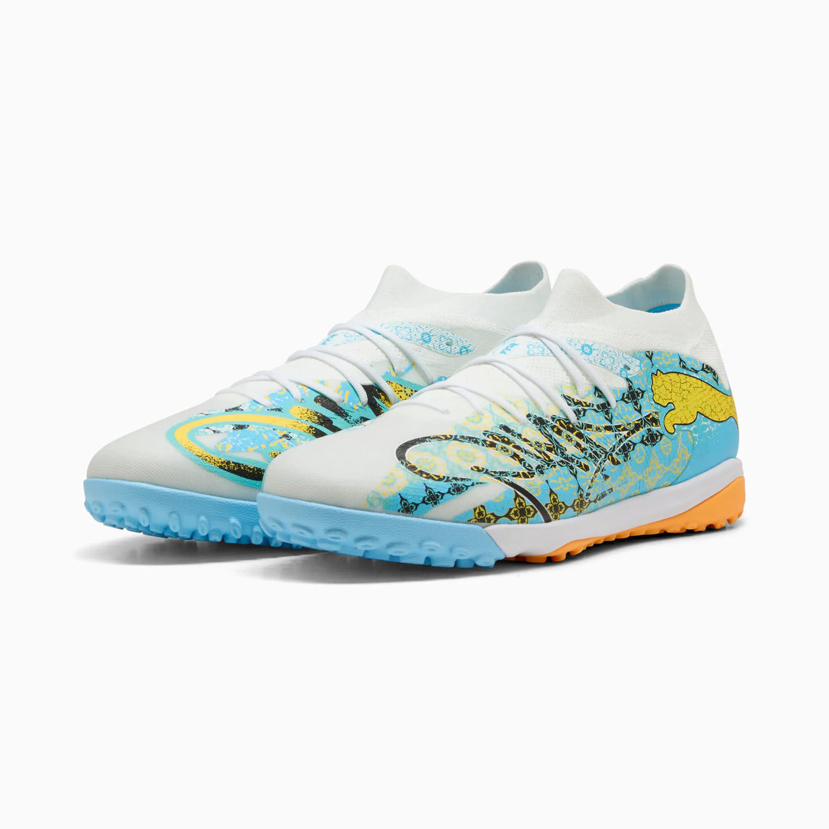PUMA White-Vibrant Blue-Sun Stream-Light Aqua