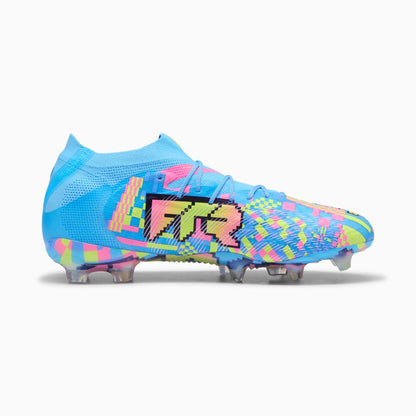 PUMA White-Blue Glimmer-Pink Glimmer-Yellow Alert