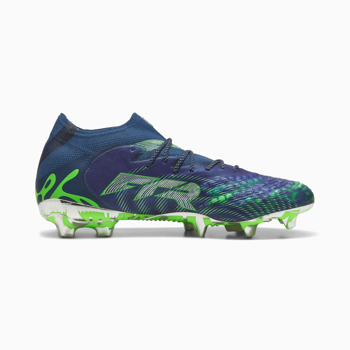 Persian Blue-Vivid Blue-Lapis Lazuli-Green Gecko-PUMA Silver