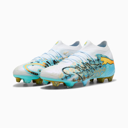 PUMA White-Vibrant Blue-Sun Stream-Light Aqua