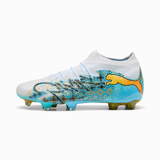 PUMA White-Vibrant Blue-Sun Stream-Light Aqua