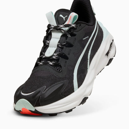 PUMA Black-Glowing Red-Peaceful Blue