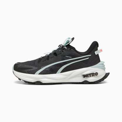 PUMA Black-Glowing Red-Peaceful Blue