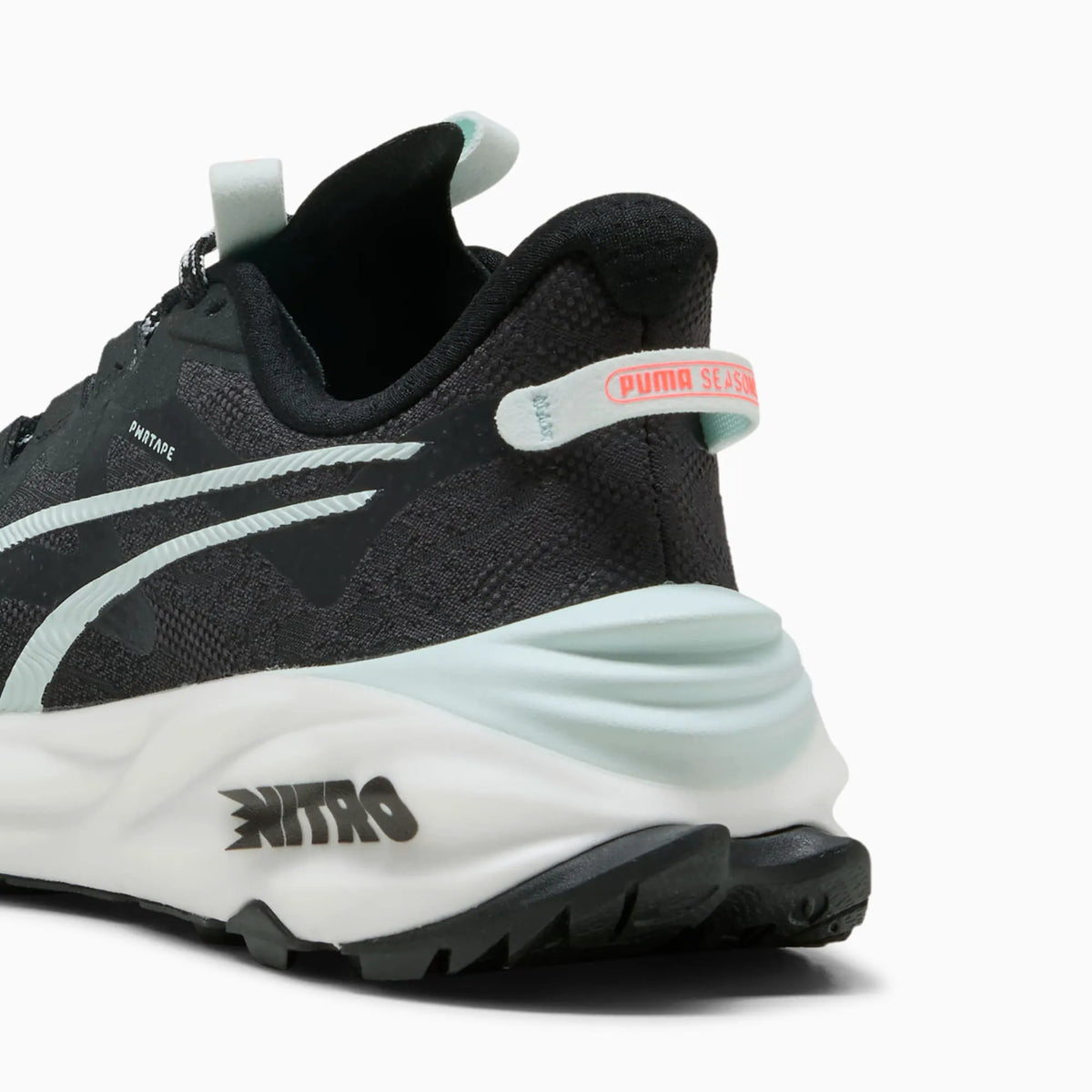 PUMA Black-Glowing Red-Peaceful Blue