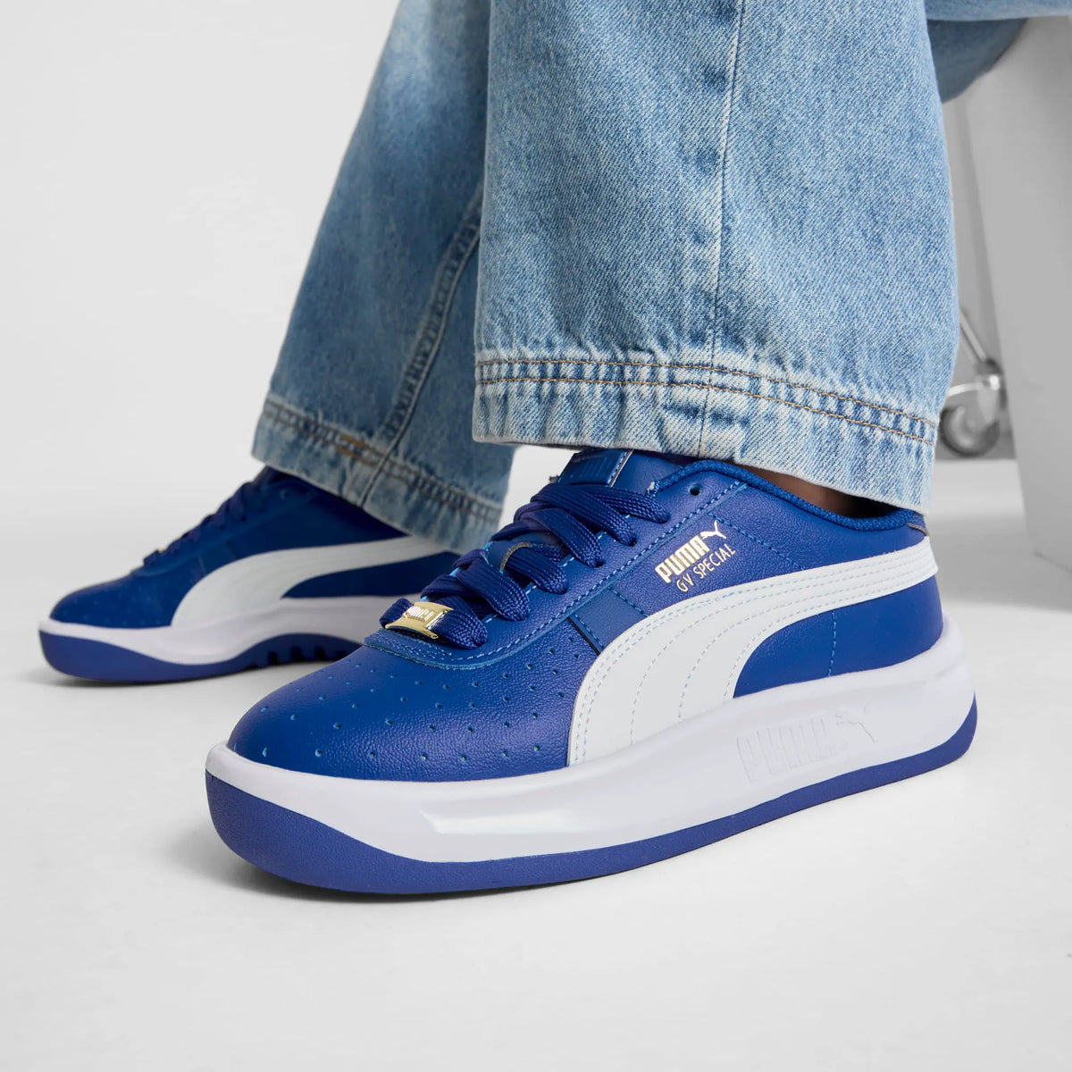 Vivid Blue-PUMA White