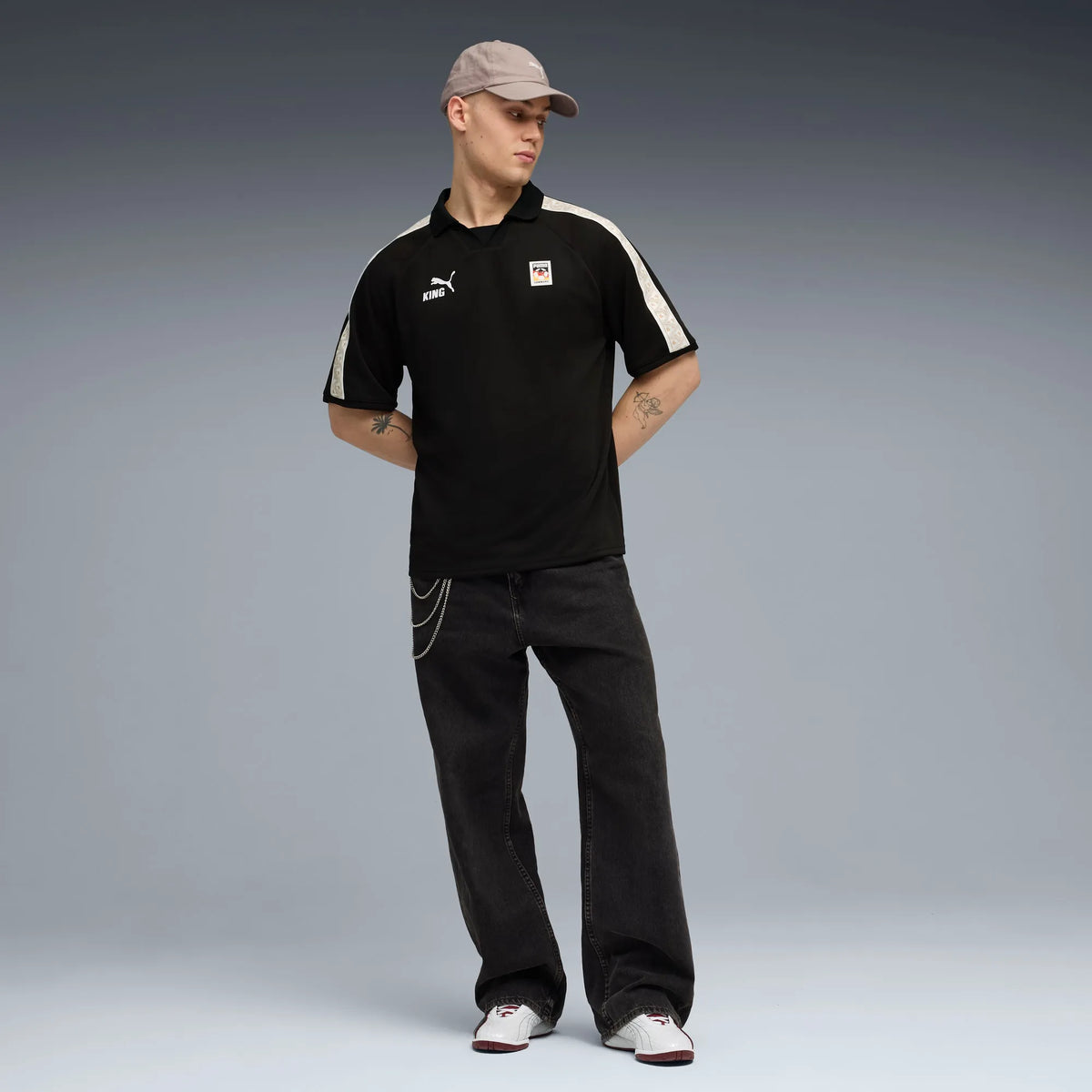 PUMA Black-PUMA White-Matte Puma Gold