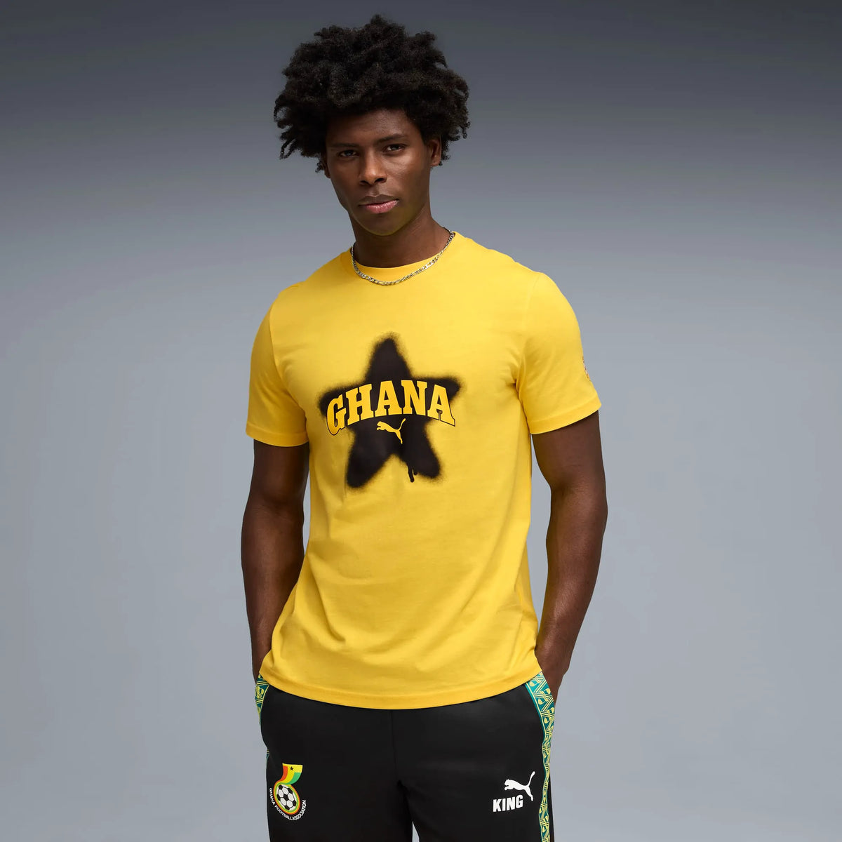 Pelé Yellow-PUMA Black