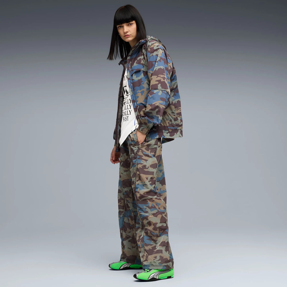 Fizzy Green-PUMA Silver