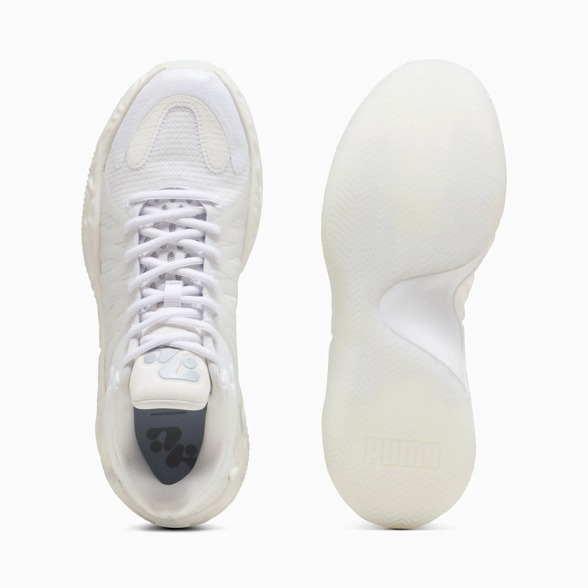 PUMA White-Vibrant Silver