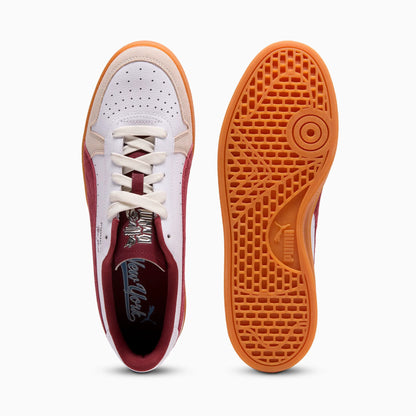 PUMA White-Vapor Gray-Ruby Shimmer