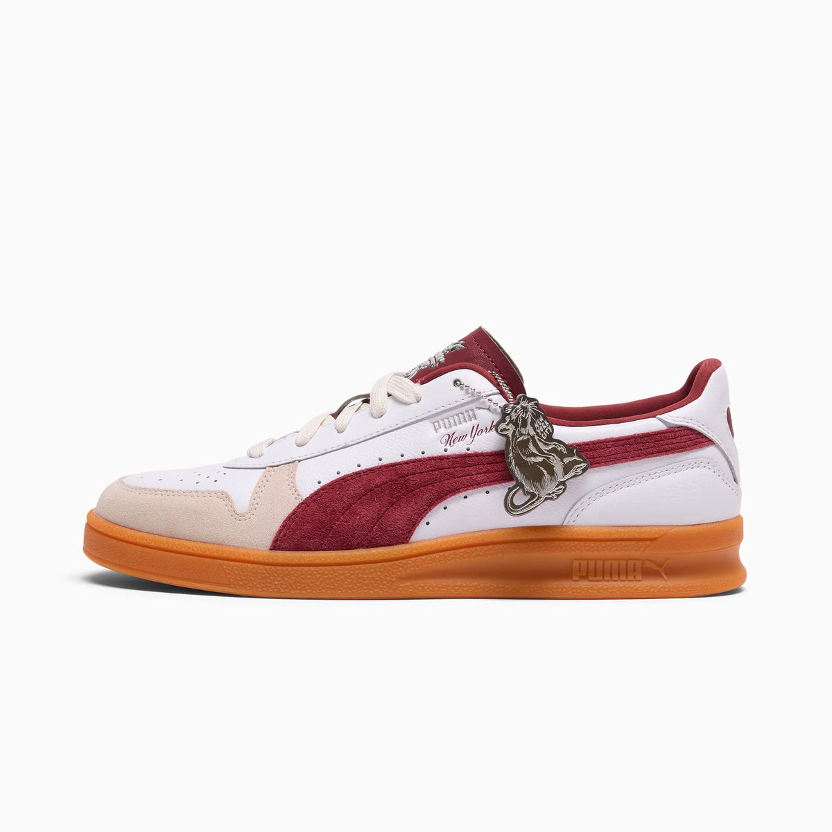 PUMA White-Vapor Gray-Ruby Shimmer
