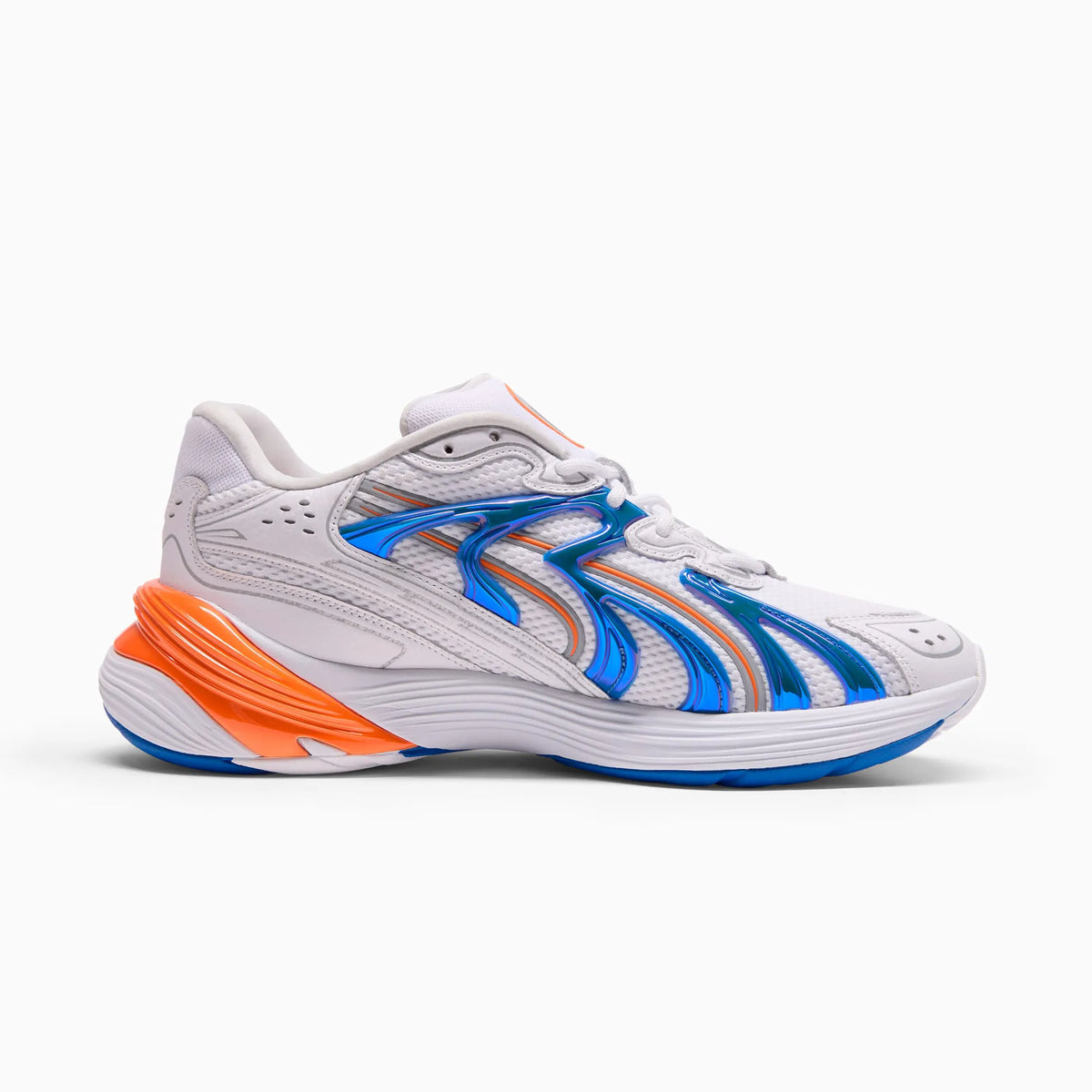 PUMA White-Mountain Blue-Orange Glo