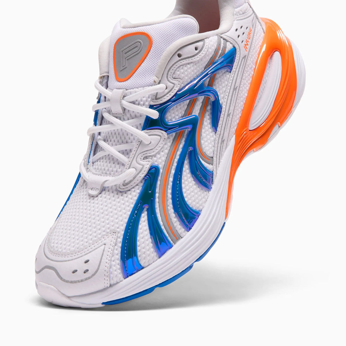 PUMA White-Mountain Blue-Orange Glo