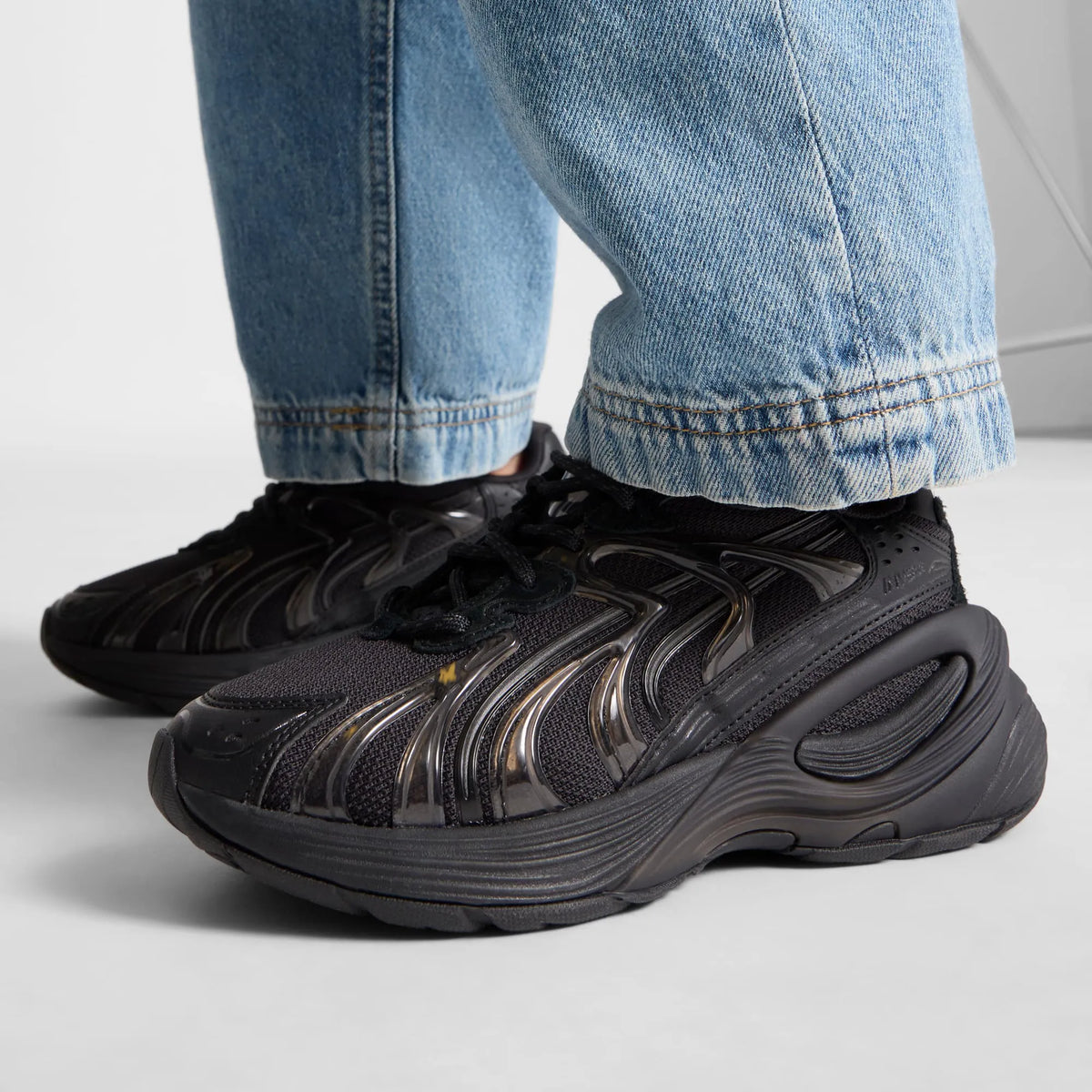 PUMA Black-PUMA Silver-Flat Dark Gray