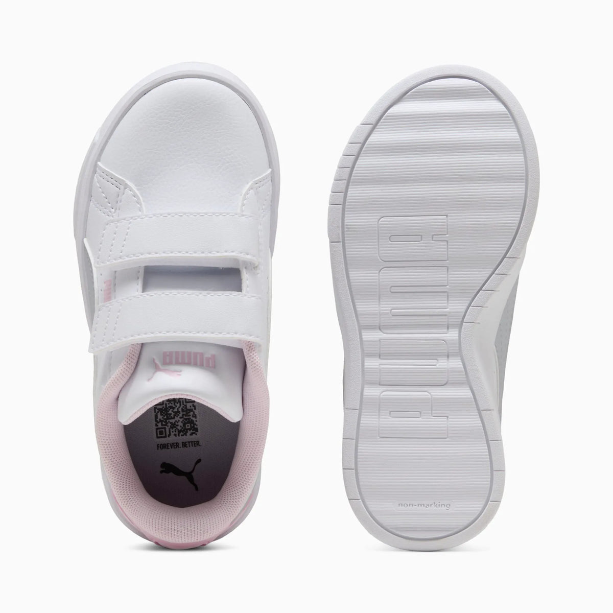 PUMA White-Vibrant Silver-Pearl Pink
