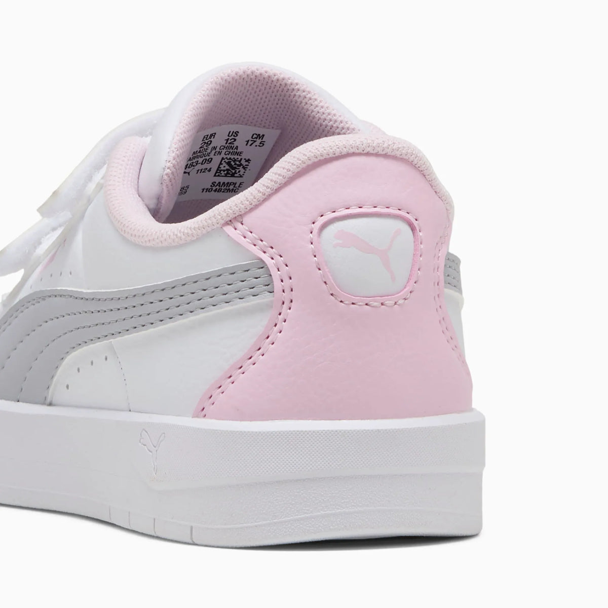PUMA White-Vibrant Silver-Pearl Pink
